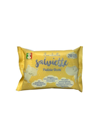 Lingettes pour les yeux Chiens et Chats Ferribiella