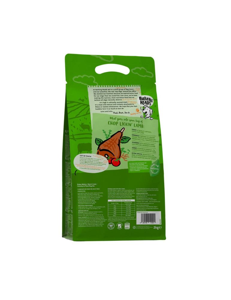 Barking Heads Moyen Chien Agneau