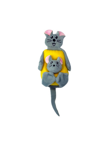Kong Chat Jouet 3 en 1 avec herbe à chat