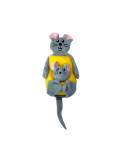 Kong Chat Jouet 3 en 1 avec herbe à chat