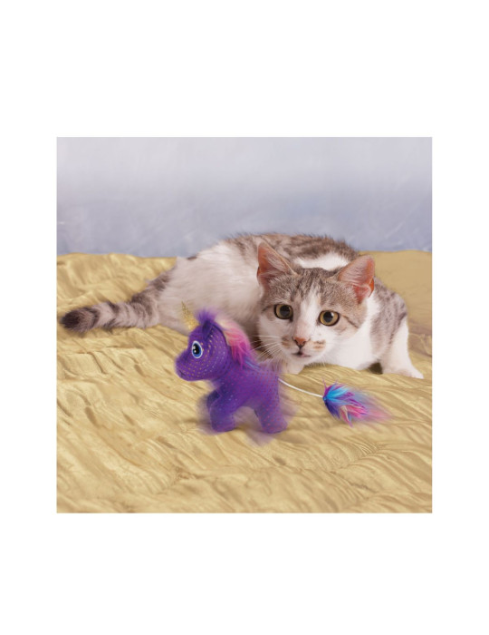 Kong Chat Jeu licorne peluche
