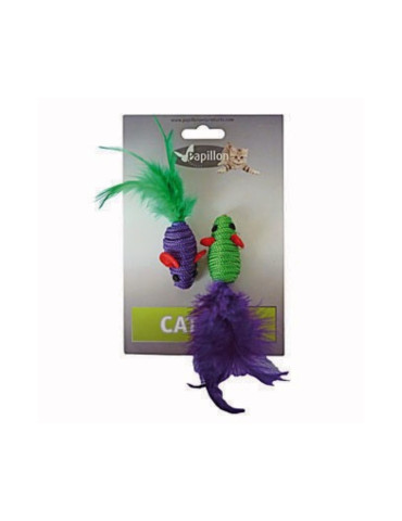 Chat Jouet  Souris Duo
