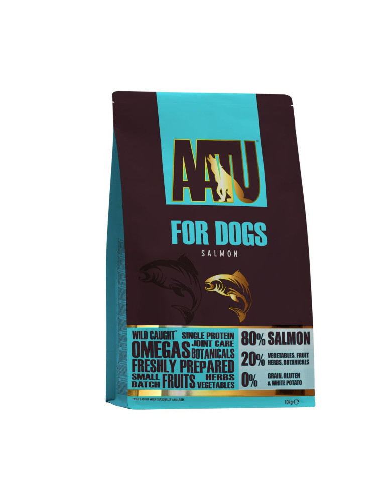 Croquettes Chien au saumon AATU  80/20