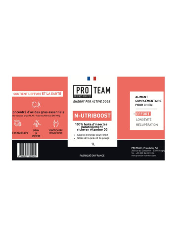 PRO TEAM N-UTRIBOOST huile 2