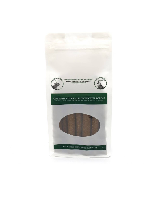 Greenheart chien friandises barres à mâcher au Poulet