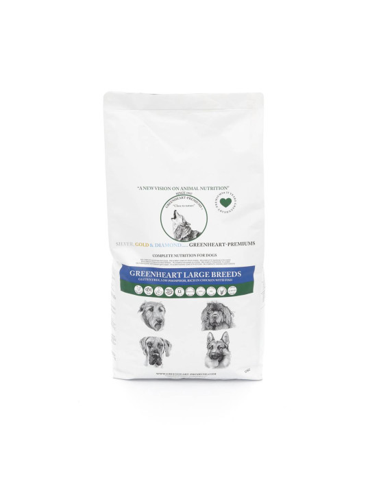 Greenheart Chien "Large Breed Summerstyle" Poulet et Poisson