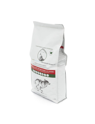 Croquettes au poulet pour chien très actif et sportif toutes races - Greenheart Chien "Sportline Classic" 2