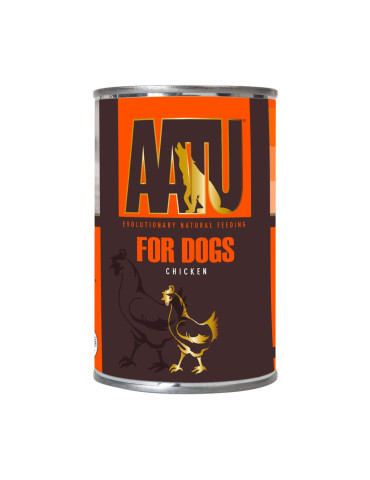 AATU Chien 90/10 Pâtée Poulet