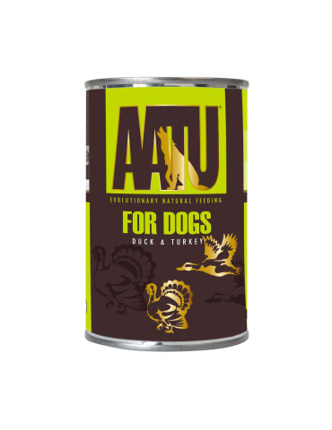 AATU chien 90/10 pâtée canard et dinde
