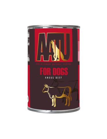 AATU chien pâtée 90/10 boeuf angus