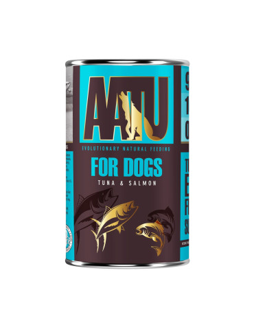 AATU chien 90/10 pâtée thon et saumon