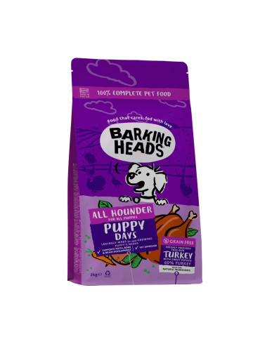 Barking Heads Chiot Dinde "Puppy Days"