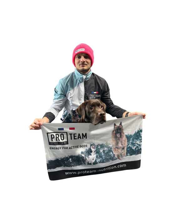 PRO TEAM SERVIETTE en Microfibre