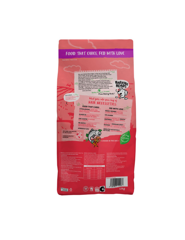 Barking Heads Chien Toute Race Saumon