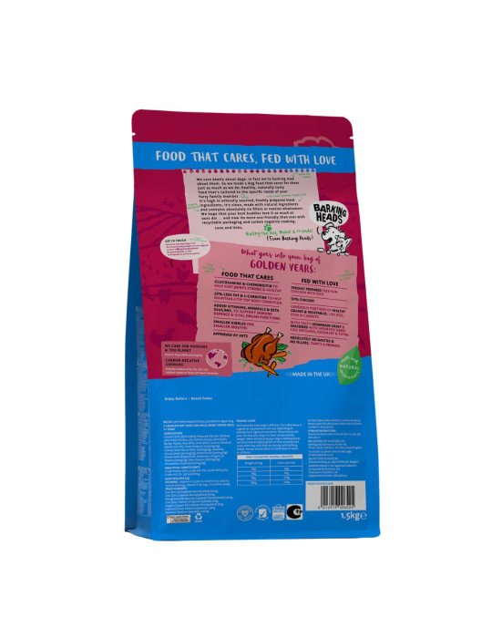 Barking Heads Chien Senior Petite Race