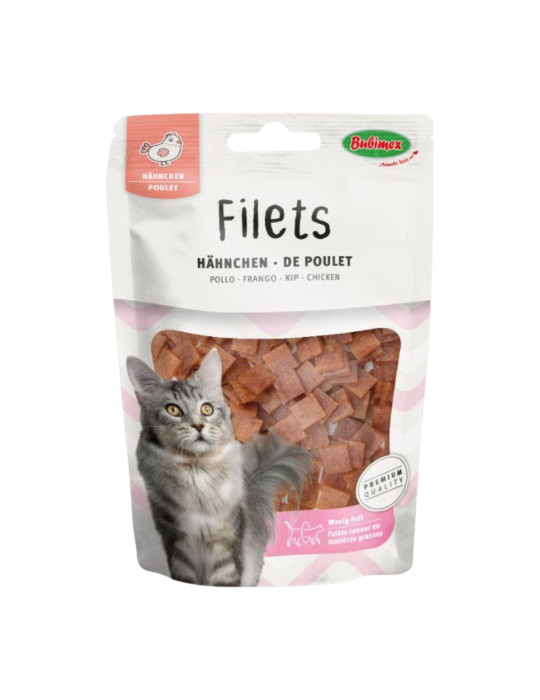 Friandises pour chats - Filets de poulet - Bubimex