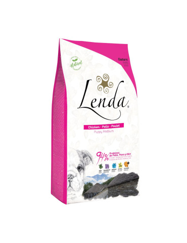 Croquettes pour chiot à base de poulet - LENDA Chien "Puppy" Medium 2