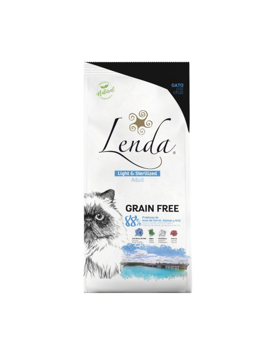 Croquettes Lenda Adult Cat Light & Sterilized à la volaille - LENDA Chat "Light & Sterilized"