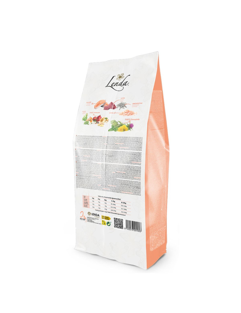 LENDA Chien Mini " Atlantic Blue Fish "