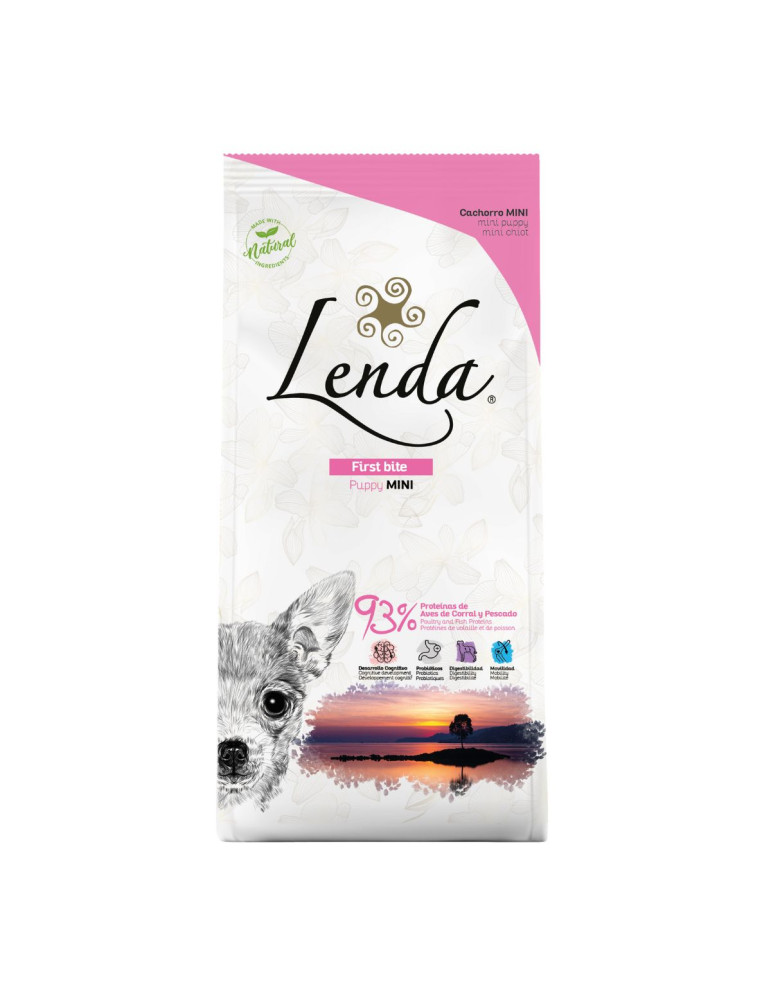 Croquettes volaille  pour chiots petites races - LENDA Chien Mini " Puppy "