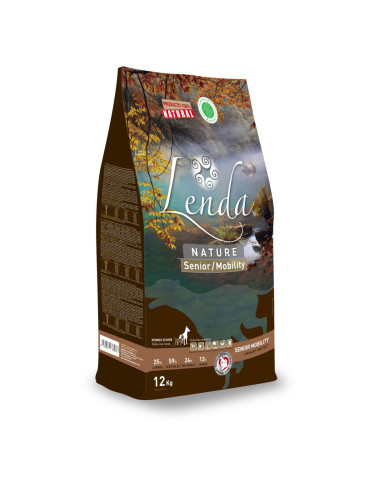 Croquettes chien adulte et senior articulations hypoallergéniques - A la dinde - Lenda Natural Senior & Mobility