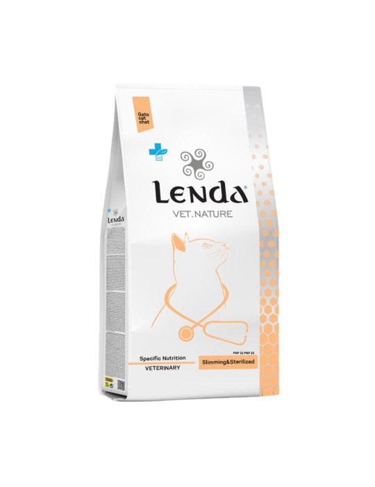 Croquettes vétérinaires pour chats adultes en surpoids ou stérilisés - Lenda Vet Croquettes vétérinaires pour chats adultes en surpoids ou stérilisés - Lenda Vet