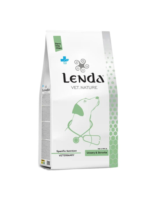 Croquettes au poulet pour Chiens adultes avec Problèmes Urinaires et Calculs de Struvite - LENDA "Vet Dog Urinary Struvite"