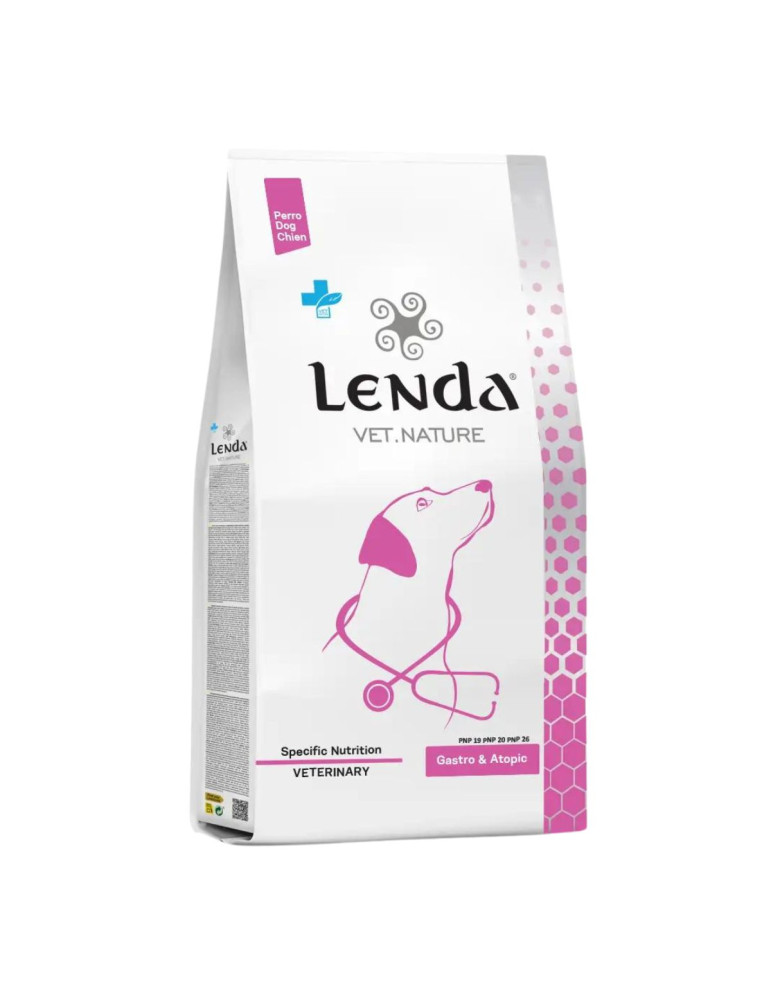 Croquettes au poisson pour les chiens souffrant de troubles gastro-intestinaux ou de dermatoses- LENDA "Vet Dog Gastro & Atopic"