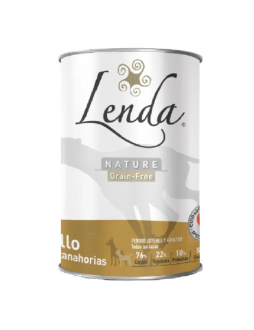 Lenda Nature pour Chiens - Poulet et Carottes