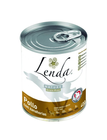 Pâtée pour Chiens - Poulet et Carottes - Lenda Nature 2
