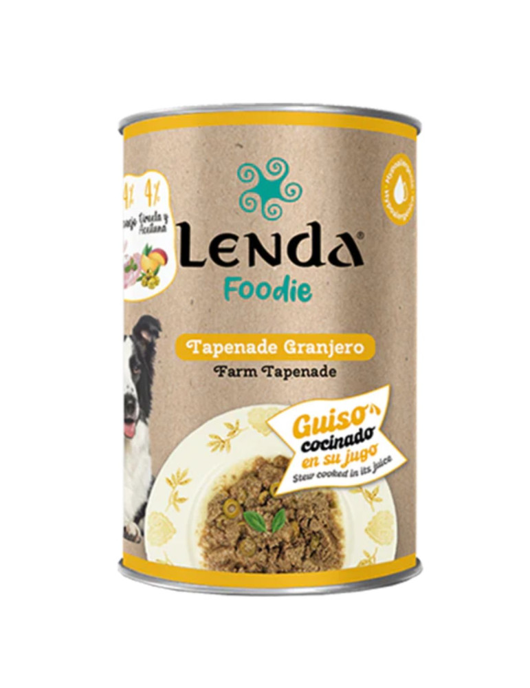 Pâtée pour chien  – Canard et Lapin - Tapenade Gourmande Lenda