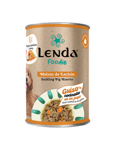 Pâtée Lenda Gourmet – Cochon de Lait pour chiens