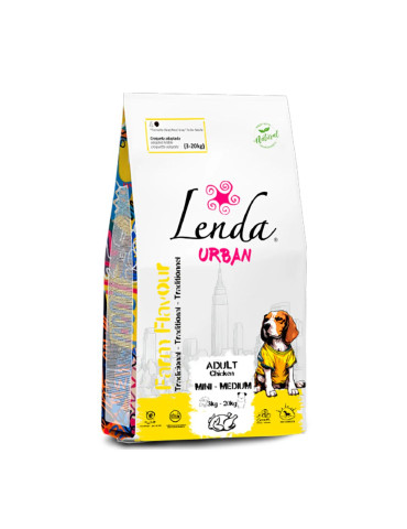 LENDA Chien Urban Saveur Poulet "Farm Flavour Pollo"