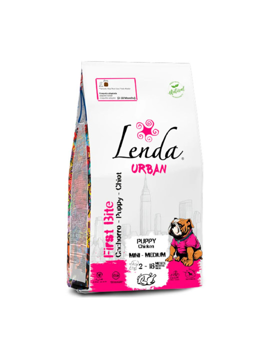 Croquettes énergétiques et équilibrées pour chiots - De 2 à 18 mois - LENDA Chien Urban Chiot Croquettes énergétiques et équilibrées pour chiots - De 2 à 18 mois - LENDA Chien Urban Chiot
