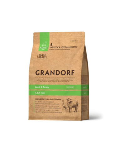 GRANDORF Chien Agneau et Dinde - Mini
