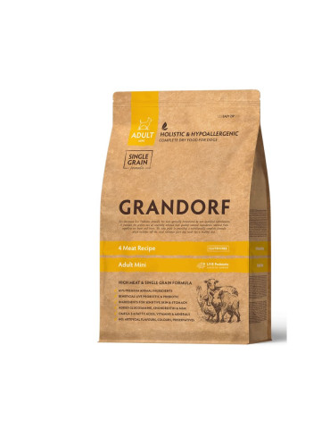 GRANDORF Chien 4 Viandes - Mini