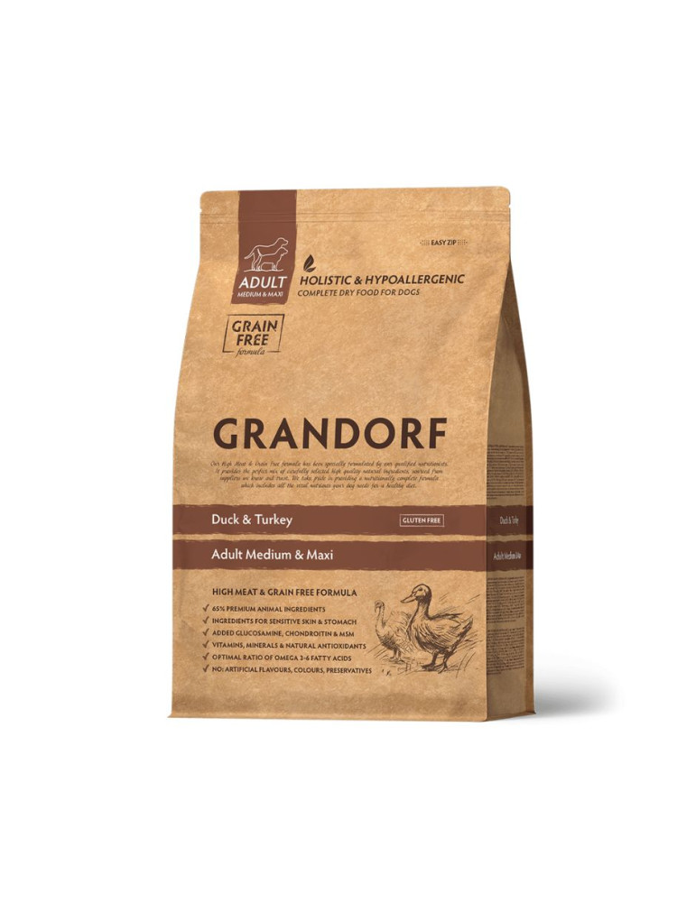 GRANDORF Chien Canard et Dinde - Medium & Maxi