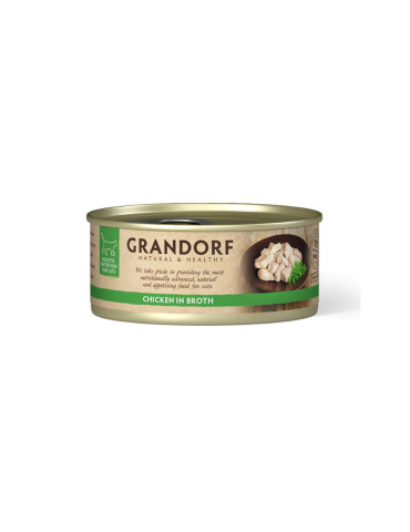 Pâtée Chat Grandorf Poulet Sans Céréales 70g
