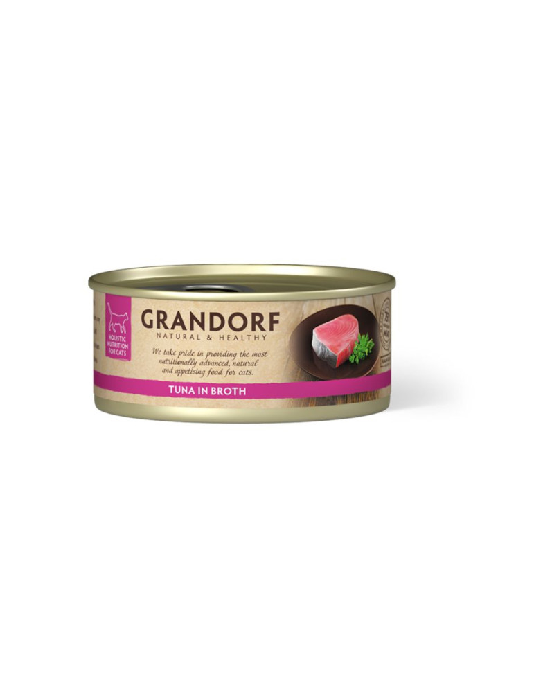 Pâtée Chat Grandorf Thon sans Céréales 70g