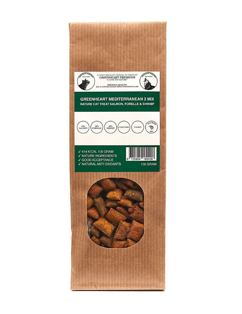 Friandises pour les chats - saveur truite crevette et saumon Friandises pour les chats - saveur truite crevette et saumon