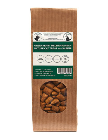 Greenheart Friandises Chat aux Crevettes