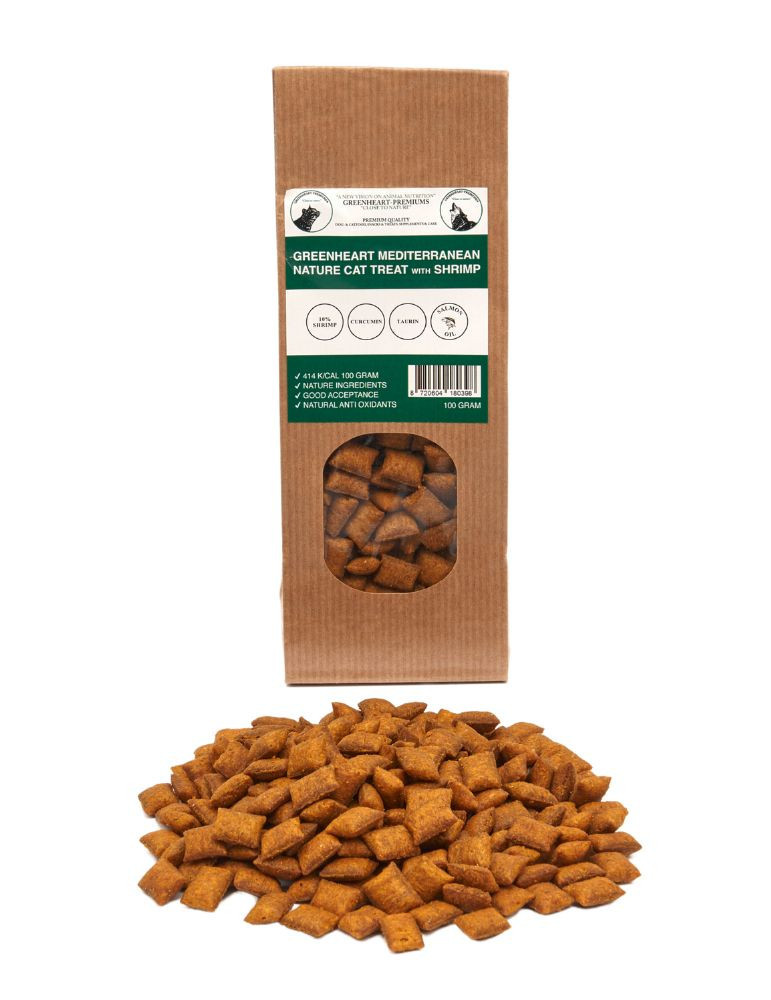 Friandises chat aux crevettes – Greenheart - Super Croquettes