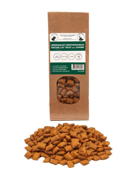 Friandises chat aux crevettes – Greenheart - Super Croquettes