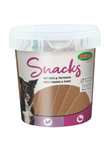 Friandises chien canard & dinde - Bubimex Barres 800g