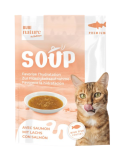 Soupe chat hydratation saumon | Bubinature Bubimex