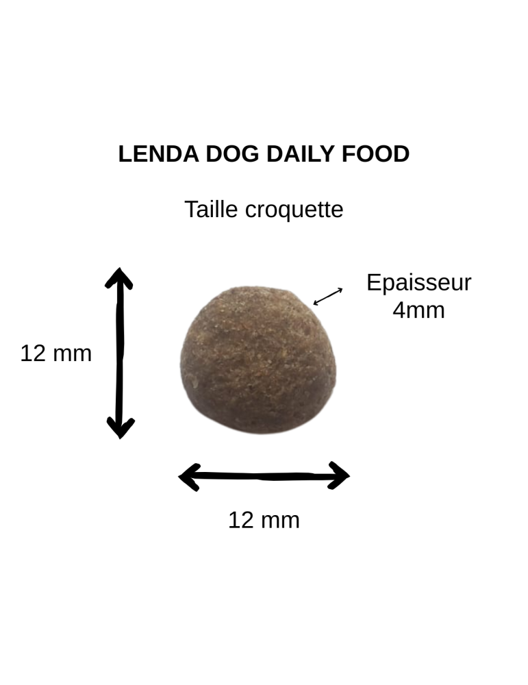 Croquettes chien adulte maintenance 20kg - Lenda