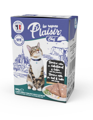 Terrine chat stérilisé cabillaud | Les Repas Plaisir 2