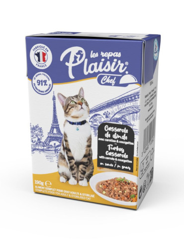 Effilés chat stérilisé dinde | Les Repas Plaisir 2