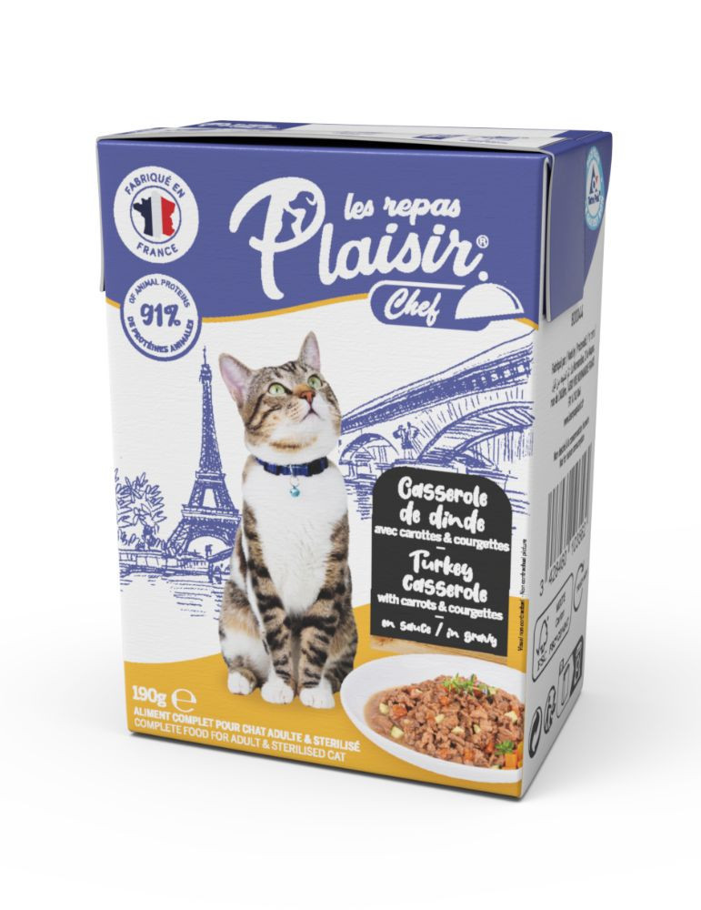 Effilés chat stérilisé dinde | Les Repas Plaisir