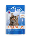 Sachet fraîcheur chat adulte boules de poils poulet | Repas Plaisir Care